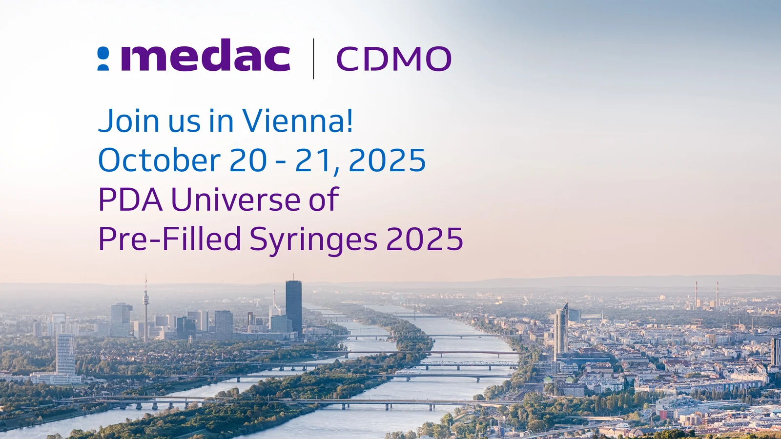 PDA Universe of Pre-Filled Syringes 2025 in Vienna, Austria